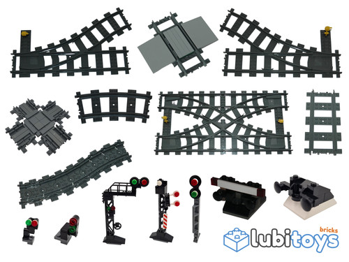 Lego eisenbahn schienen rc - schienen,