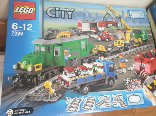 Lego 7898 cargo train deluxe - lego,