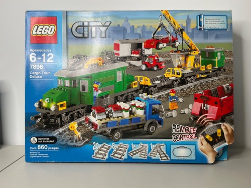 Lego city cargo train delux - city,